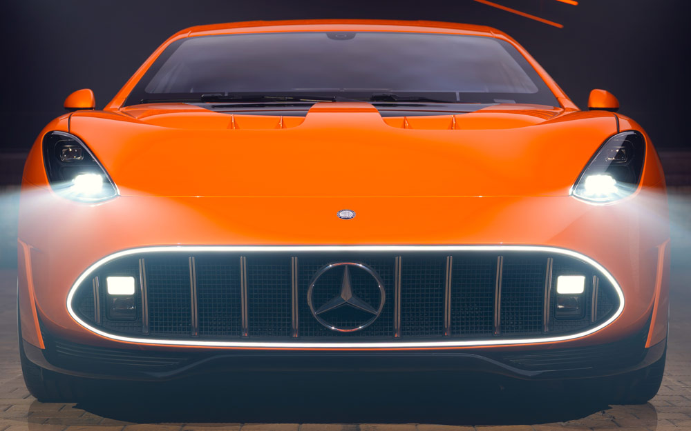 Frontale Anteriore della Mercedes AMG GT XX Frontale Anteriore della Mercedes AMG GT XX
